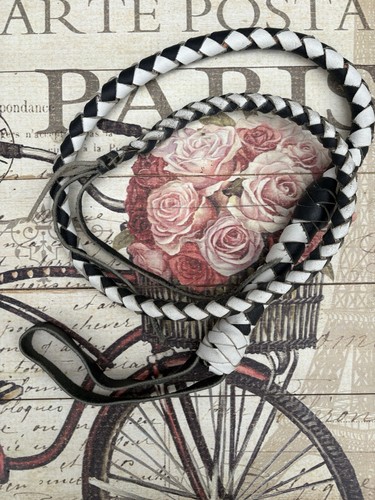 Vintage hand woven braided - hand,