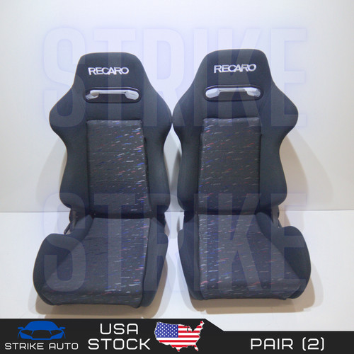 Recaro style suede black - suede,