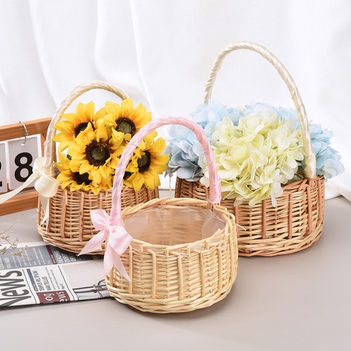 Woven flower girl - flower,