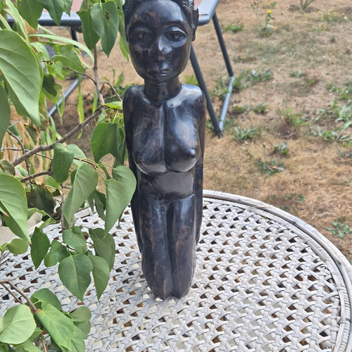 African hardwood carving - hardwood,
