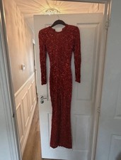 Nadine Merabi Red Jumpsuit XS