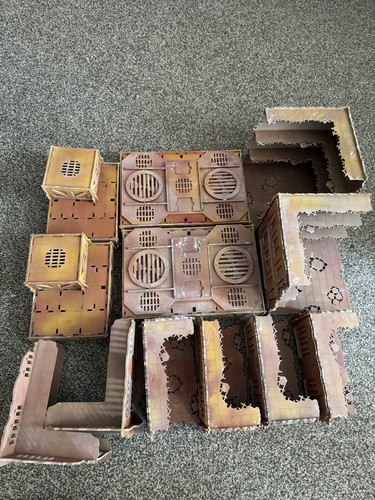 Warhammer 40k painted - warhammer, mdf