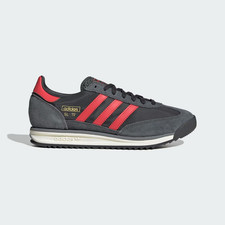 Adidas Originals SL 72 Grey/Red/White Trainers-UK 9 Trainers-Genuine-RRP £100