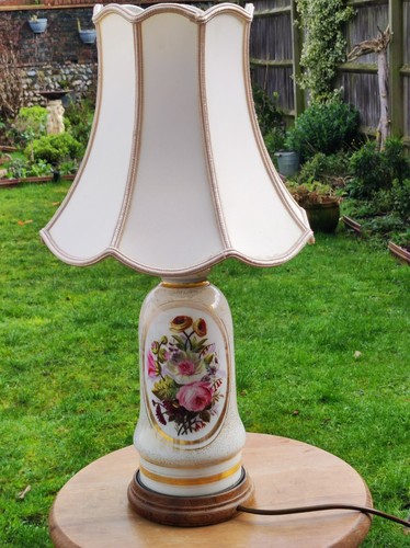 Sevres french lamp hand - sevres, lamp,