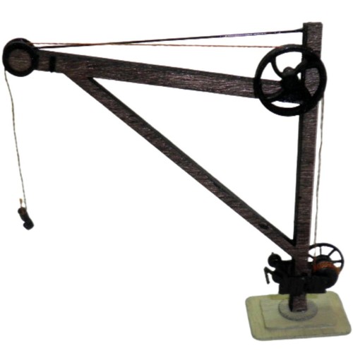 Gauge yard crane wooden kit - oo,