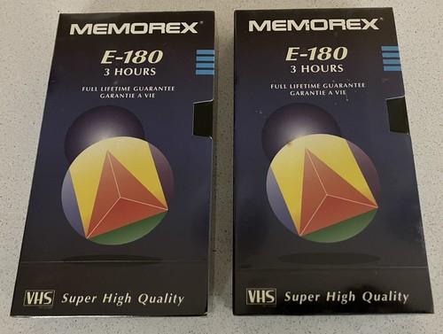Memorex shq 180 vhs - x,