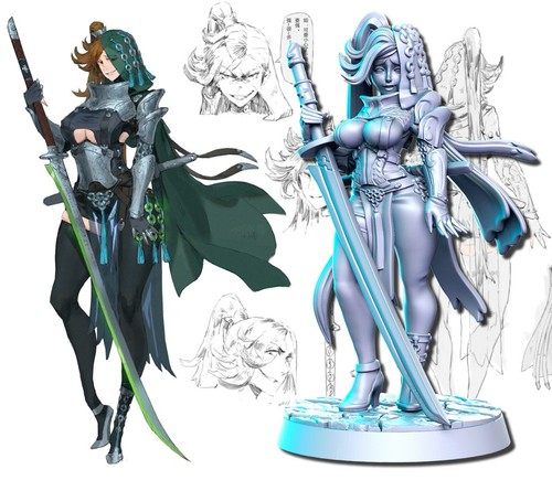 Female samurai warrior - female, samurai/warrior