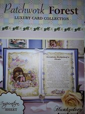 Hunkydory Adorable Scorable PATCHWORK FOREST Cute Animals Card Sets & Topper