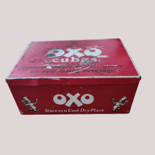 Vintage OXO cubes Tin HRH King