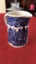 Rare Antique Wedgwood & Co "Willow" Pattern Small Milk Jug- Creamer c1920