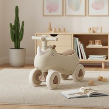 Kids Ride On Car Toddler Push Along W/ Lights and Sound Effect Children Gift UK