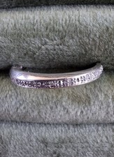 9ct White Gold Crossover