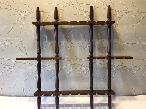 Vintage wooden spindle - wooden,
