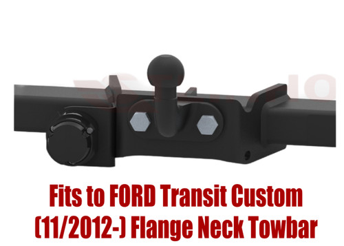 Flange neck tow bar for - flange,