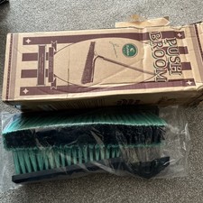 Eyliden 24" Heavy Duty Garden Broom, Large Stiff Outdoor Broom with 66" Enhance