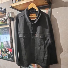 Men’s Levis Trucker Denim Jacket Great Condition Black XXXXL