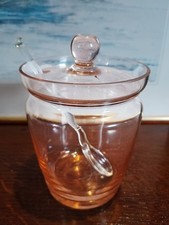 Preserve Pot with Spoon In