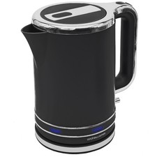 Electric Kettle Black Fast Boil Cordless Jug Lumiglo 3000W Andrew James UK