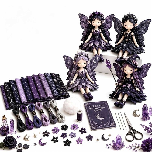 Fairy patchwork diy collection - fairy,