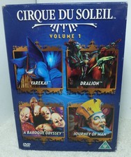 CIRQUE DU SOLEIL VOLUME 1 DVD