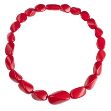 Twisted Red Chunky Statement