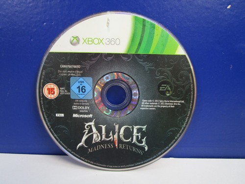 Xbox 360 alice - alice, returns