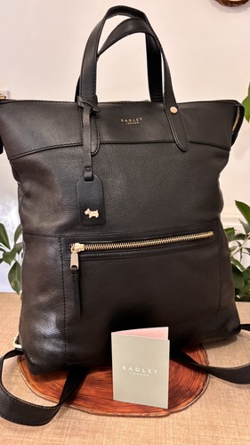 Radley london black backpack - radley,