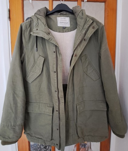 George khaki hooded jacket - hooded,