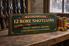 Boar shotgun wooden vintage - shotgun,