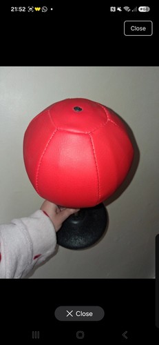 Red freestanding boxing - freestanding,