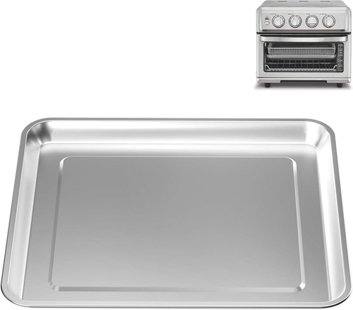Stainless steel baking tray - steel,