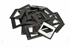 20 x Glassless slide mounts 5x5/24x36 Hinged Slide Mounts 35mm CSII Mounts