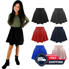 Girls Flared Skirt School High