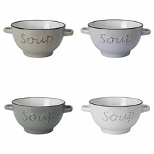 Soup bowls with handles large - soup,