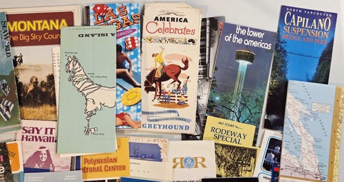 Huge lot vintage travel - huge,