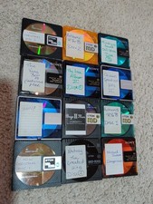 X12 Various 80min Minidiscs Used
