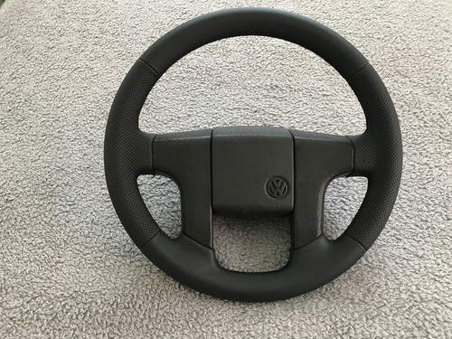 New leather steering wheel - new,