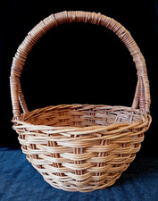 Small Round Handmade Wicker