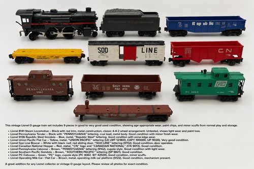 Vintage lionel 8141 - 8141, o