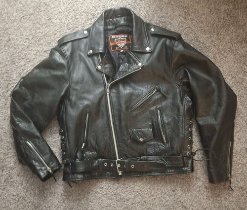 Interstate leather jacket mens - leather,