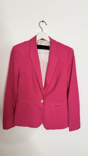 Zara basic hot pink blazer - zara,