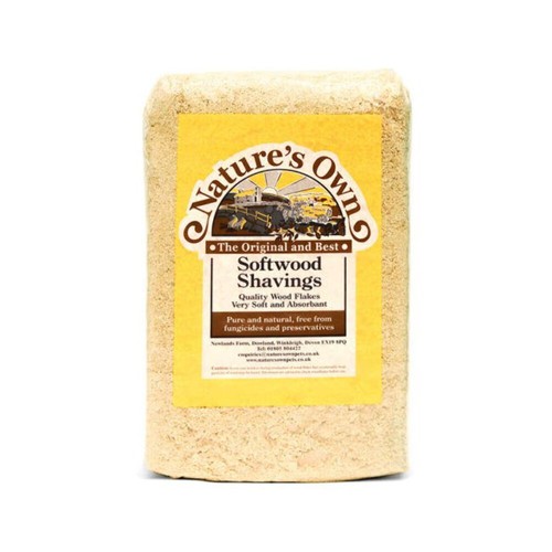Large softwood shavings 3kg - shavings,