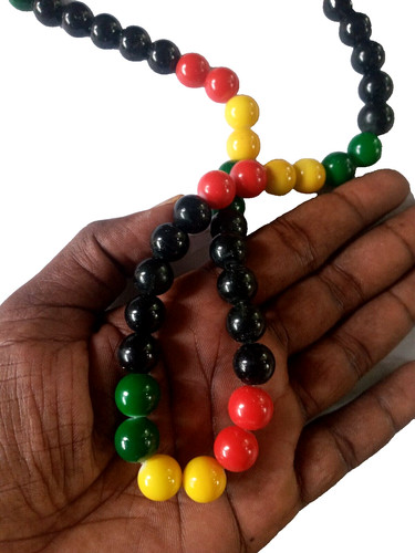 Rasta necklace reggae africa - rasta,