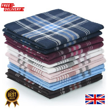 Men's Handkerchiefs - 12 Pack