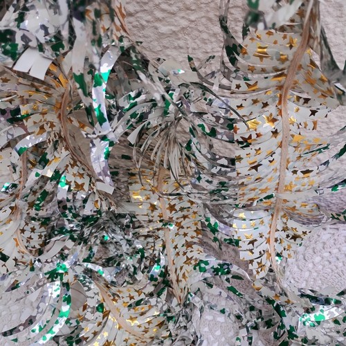 Vintage christmas twist tinsel - vintage,