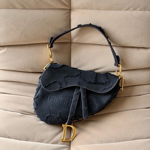 Dior saddle bag black - dior,