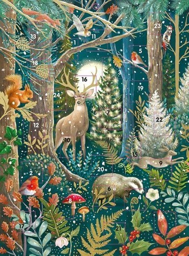 Traditional advent calendar - traditional,