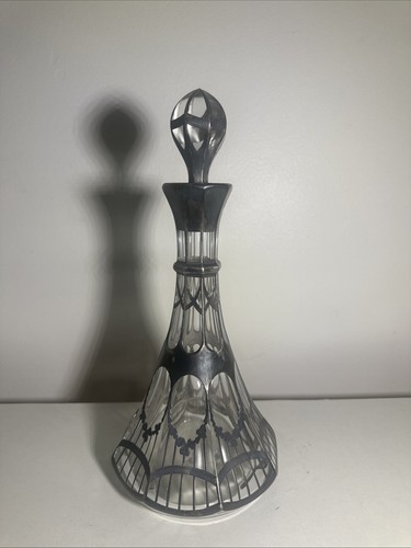 Antique silver overlay - antique,