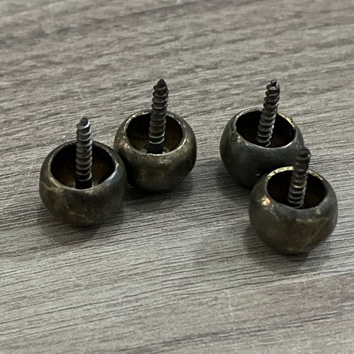 Clock case feet brass - 4,