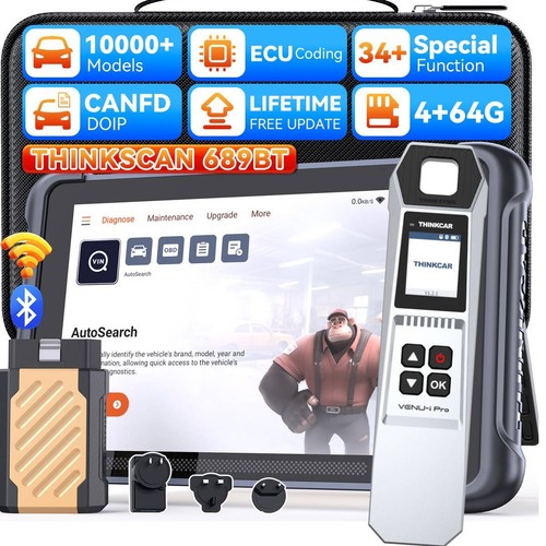 Thinkscan 689bt tpms tool kit - 689bt+tpms,